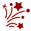 🎆 Эмодзи «Яхонтовые буквы и иконки» для Telegram