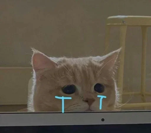 💔 Стикер «Я в КАКАО» для Telegram