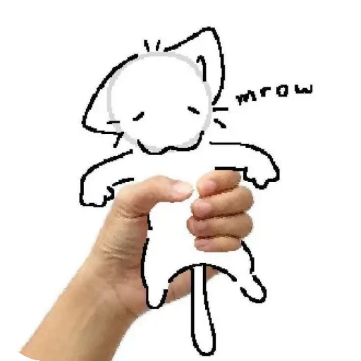 ✋ Стикер «Я котёнок 3» для Telegram