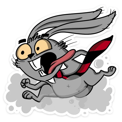 😳 Стикер «Заяц Яков» для Telegram