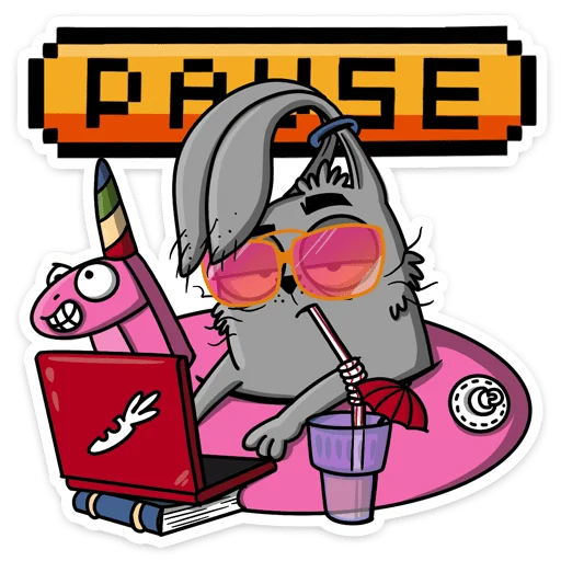👾 Стикер «Заяц Яков» для Telegram