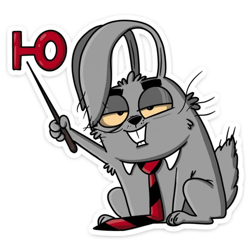 🫵 Стикер «Заяц Яков» для Telegram