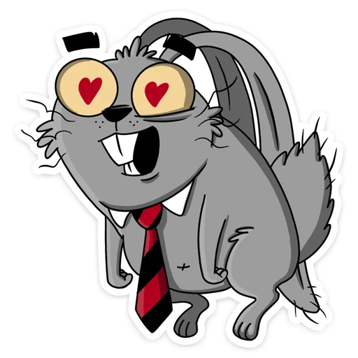 😍 Стикер «Заяц Яков» для Telegram