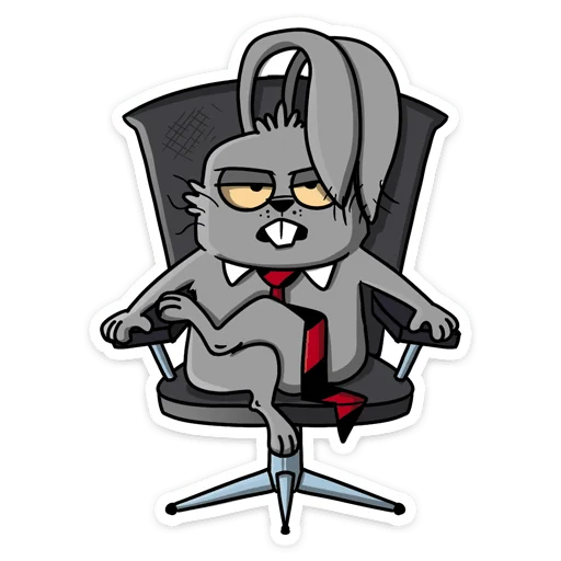 🤵‍♂ Стикер «Заяц Яков» для Telegram