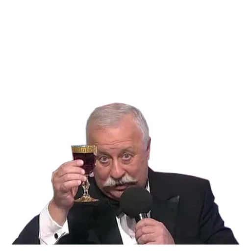 🍷 Стикер «Якубович» для Telegram