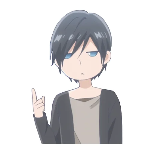 😶 Стикер «Ямада-кун» для Telegram