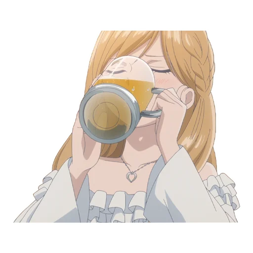 🍺 Стикер «Моя любовь 999 уровня к Ямаде-куну» для Telegram