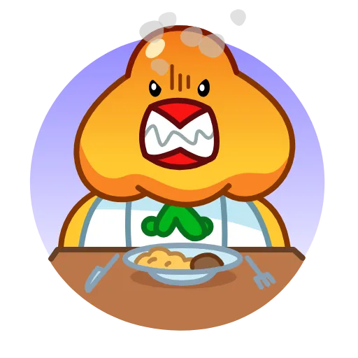 🤬 Стикер «Cocky Cook» для Telegram