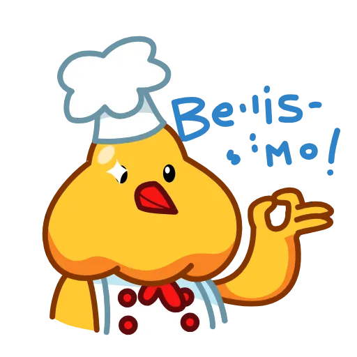 🤌 Стикер «Cocky Cook» для Telegram