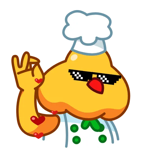 💕 Стикер «Cocky Cook» для Telegram
