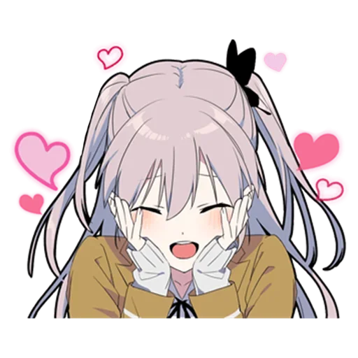 🥰 Стикер «yamy_tyan» для Telegram