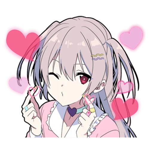 😍 Стикер «yamy_tyan» для Telegram
