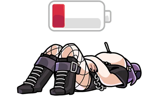 😴 Стикер «Яна без надписей» для Telegram