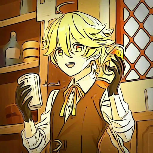 🕊 Стикер «Ufotable» для Telegram