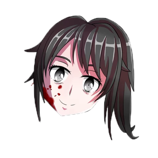 🔪 Стикер «Yandere-chan» для Telegram