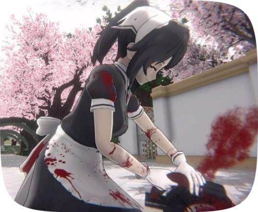 🌟 Стикер «Yandere» для Telegram