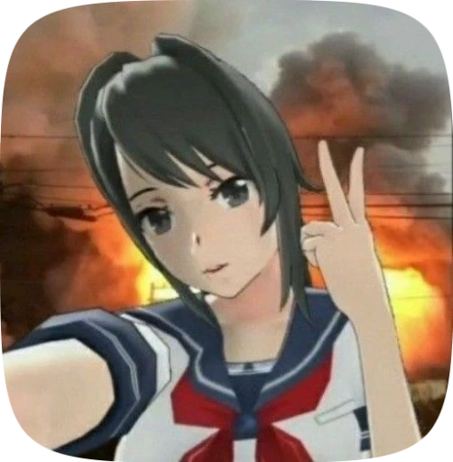 🌟 Стикер «Yandere» для Telegram