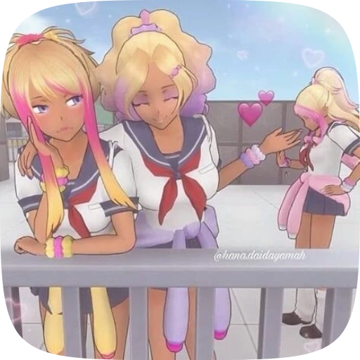🌟 Стикер «Yandere» для Telegram