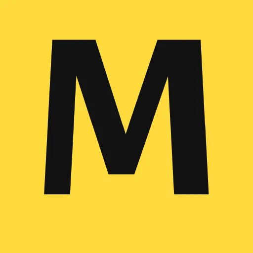 🔤 Эмодзи «Yandex shots - буквы в стиле яндекс маркета на жёлтом фоне» для Telegram