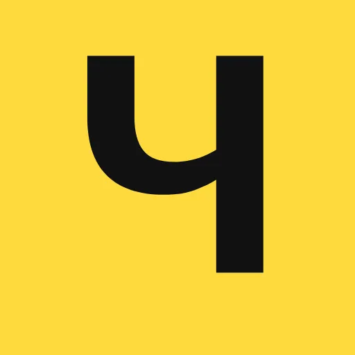 🔤 Эмодзи «Yandex shots - буквы в стиле яндекс маркета на жёлтом фоне» для Telegram
