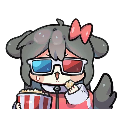 🎀 Стикер «Yangazi Streamer» для Telegram