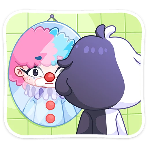 🤡 Стикер «Янина» для Telegram