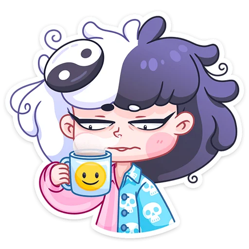 ☕️ Стикер «Янина» для Telegram