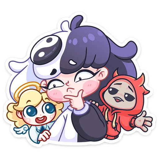 🤔 Стикер «Янина» для Telegram