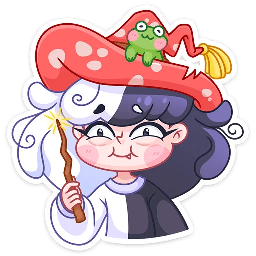 🧙 Стикер «Янина» для Telegram