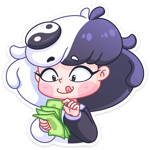 🤑 Стикер «Янина» для Telegram