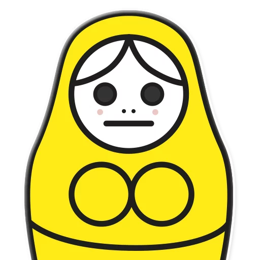 😐 Стикер «ЯНИТАКАЯ!» для Telegram