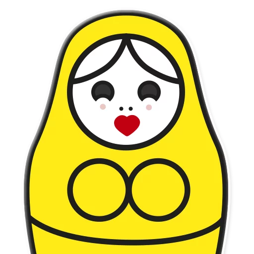 😘 Стикер «ЯНИТАКАЯ!» для Telegram