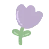 🌷 Эмодзи «Розовый шрифт» для Telegram