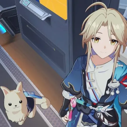 🐶 Стикер «Yanqing - Honkai Star Rail» для Telegram