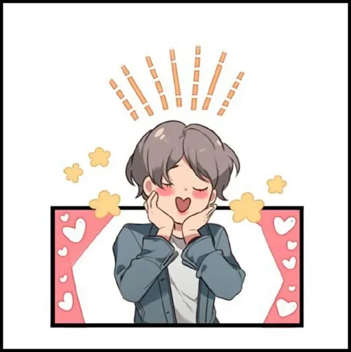 😙 Стикер «Yaoi Pack» для Telegram