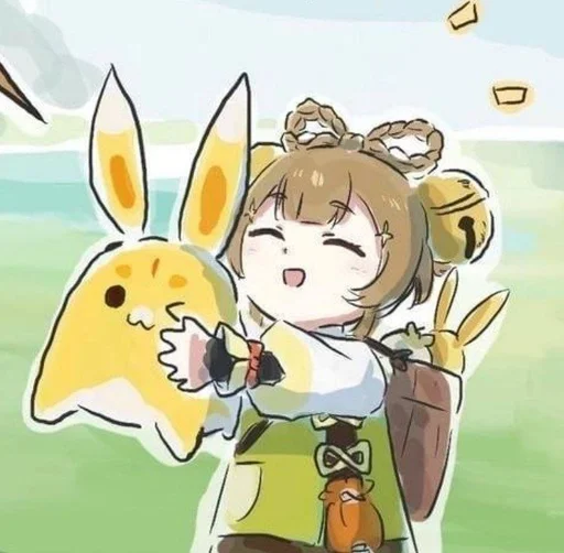 🍙 Стикер «Яо Яо» для Telegram