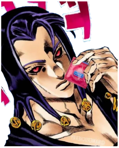 🔞 Стикер «Яре Яре Дазе Yare Yare Daze» для Telegram