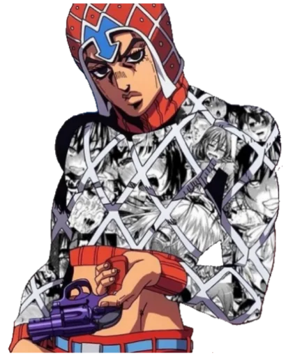 🔫 Стикер «Яре Яре Дазе Yare Yare Daze» для Telegram