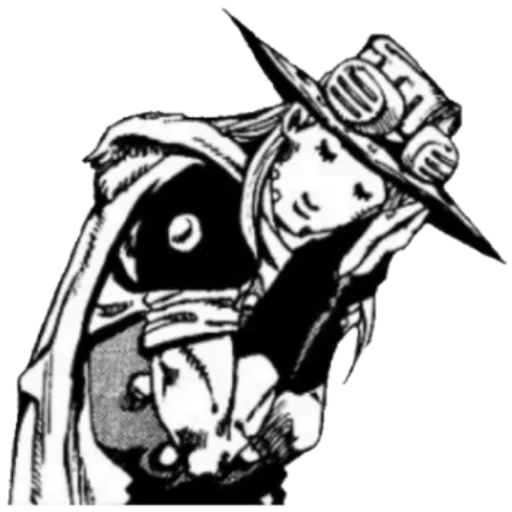 😪 Стикер «Яре Яре Дазе Yare Yare Daze» для Telegram