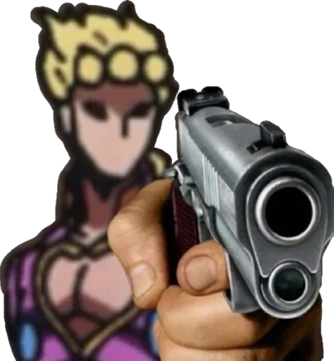 🔫 Стикер «Яре Яре Дазе Yare Yare Daze» для Telegram