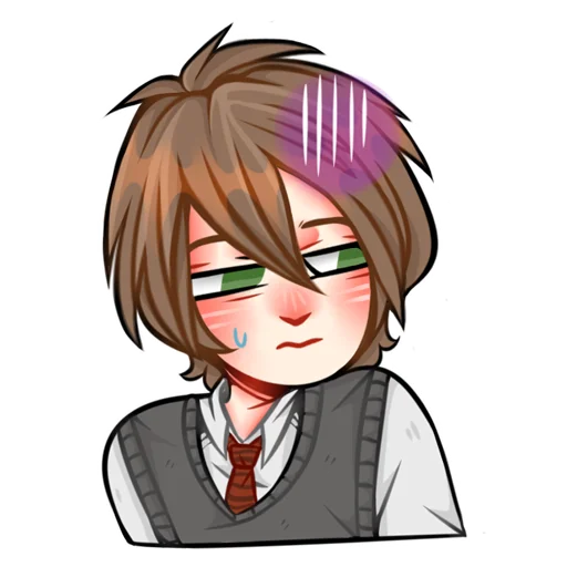😖 Стикер «YarichinBitchClub RoritoZokaru» для Telegram