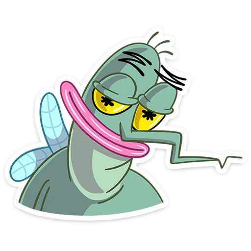 🦟 Стикер «Комарик Ярик» для Telegram