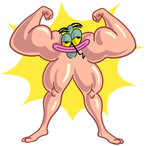 💪 Стикер «Комарик Ярик Без Текста» для Telegram