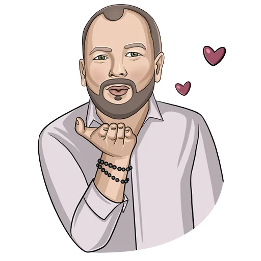 😘 Стикер «Ярослав Сумишевский» для Telegram