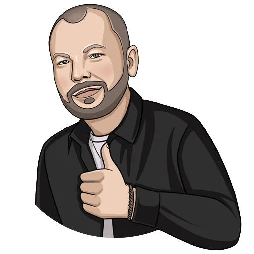 👍 Стикер «Ярослав Сумишевский» для Telegram