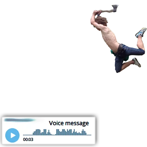 😅 Стикер «Я сейчас тебя забаню» для Telegram