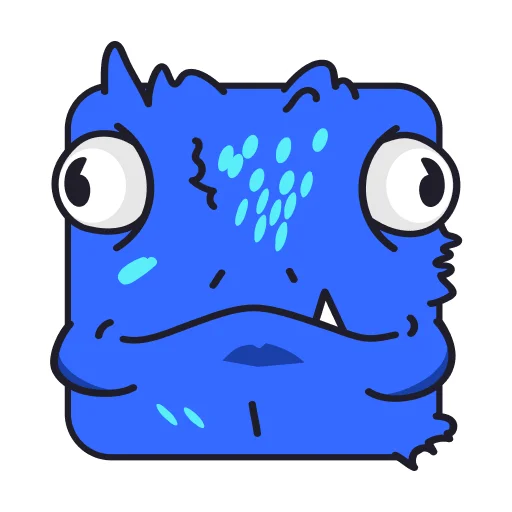 😶‍🌫️ Стикер «Ящерица» для Telegram