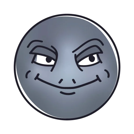 🌚 Стикер «Ящерица» для Telegram