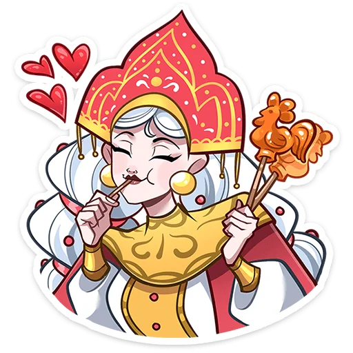 🌟 Стикер «Яснослава» для Telegram
