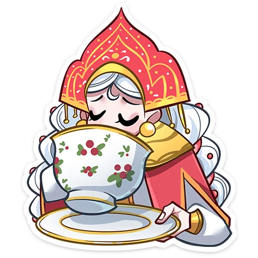 🌟 Стикер «Яснослава» для Telegram